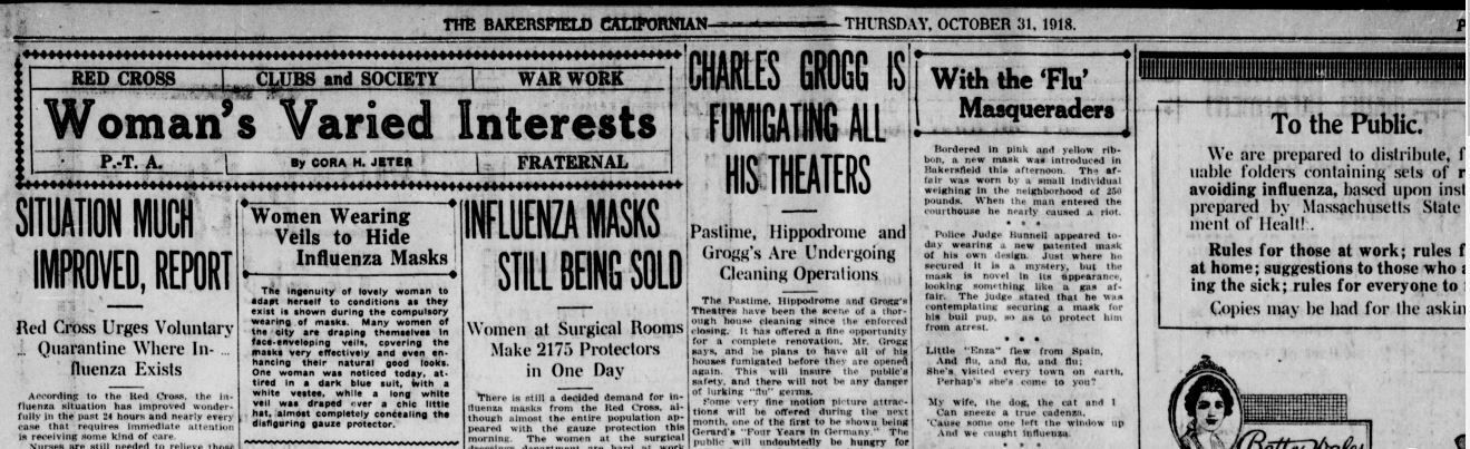 1918 Pandemic Headlines.JPG
